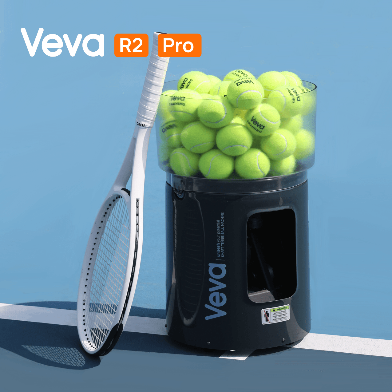 PeachMe R3 portable tennis ball machine