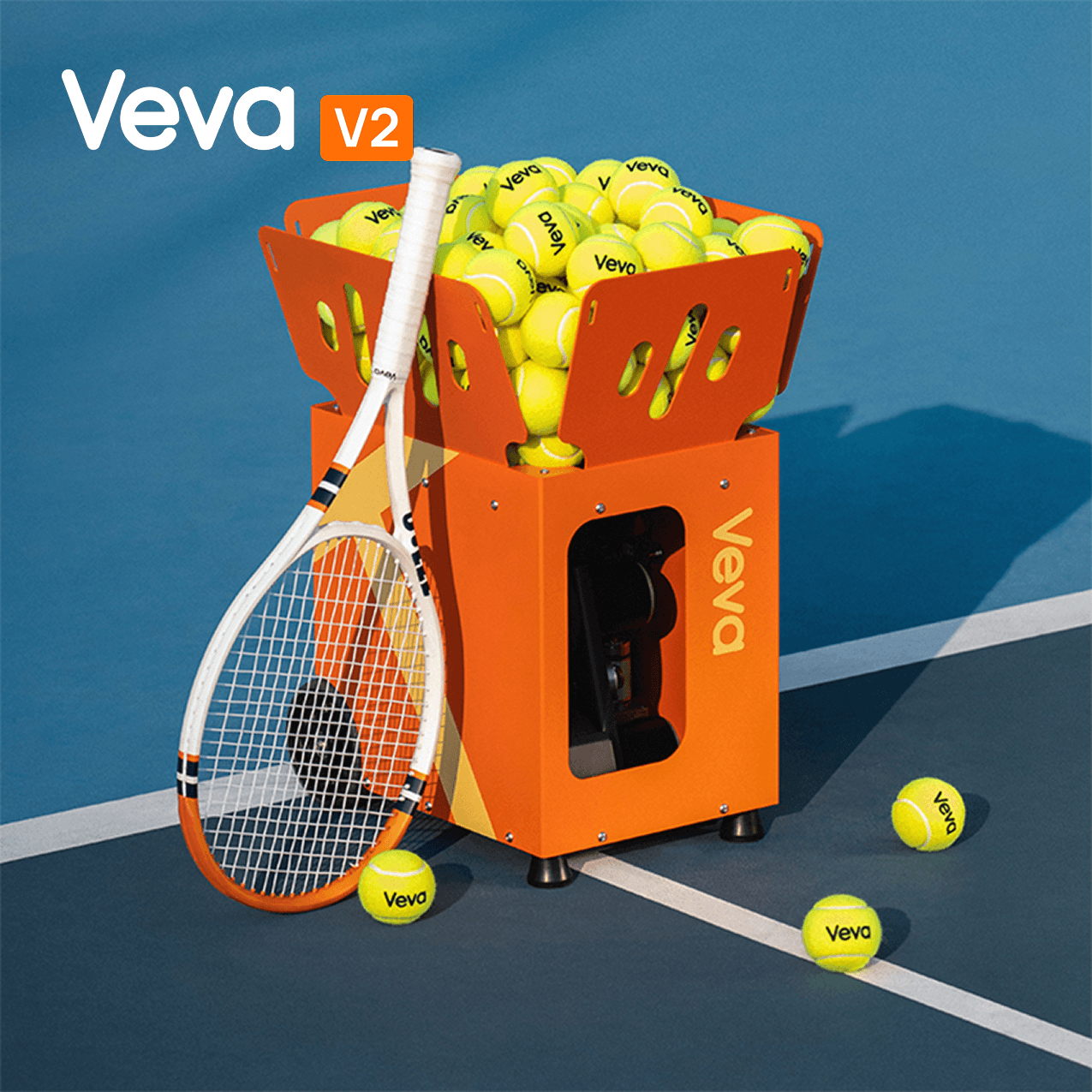PeachMe V3 ball machine with app control