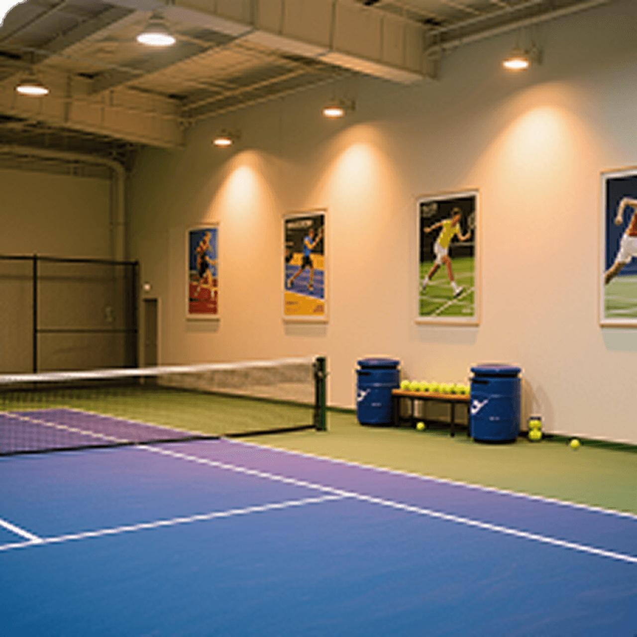 Indoor court texture